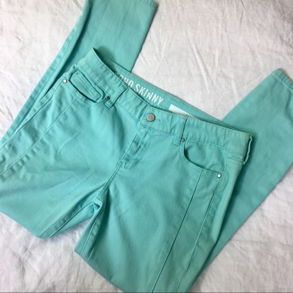 Vintage Soho Skinny Jeans Size 06 in Tiffany Blue - Picture 6 of 6